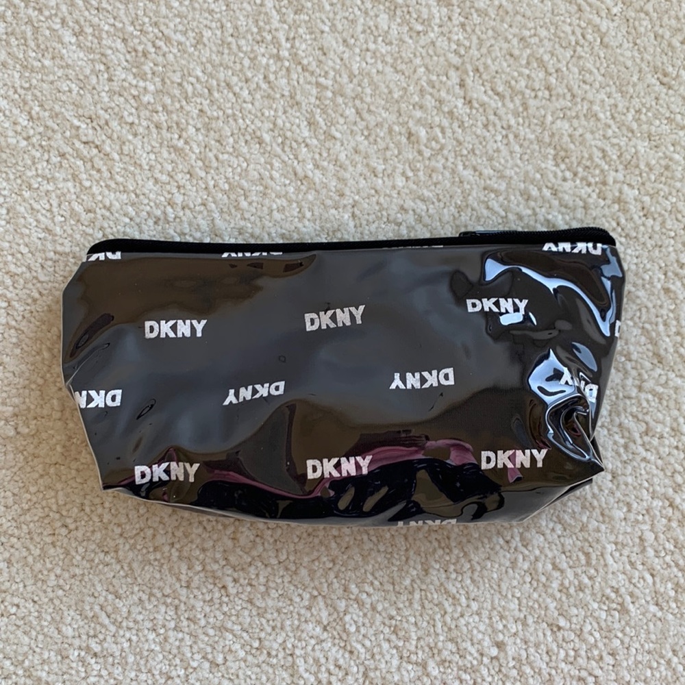 DKNY small zippered pouch logo bag
